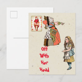 Alice in Wonderland - Hertogin van Harten Briefkaart