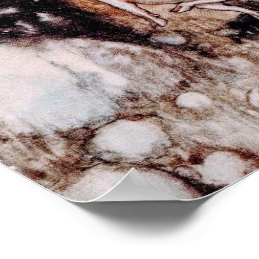 Alice in Wonderland Het Babyvarken Poster (Hoek)