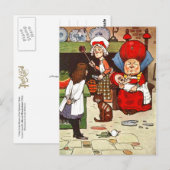 Alice in Wonderland: Het duchess met haar familie Briefkaart (Voorkant / Achterkant)