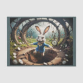 Alice in Wonderland: Het konijn springt eruit! Tissuepapier (Voorkant)