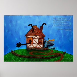 Alice in Wonderland - Het konijnenhuis Poster