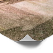 Alice in Wonderland Het Witte Konijn Poster (Hoek)