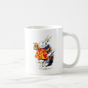 Alice in Wonderland Het witte konijn van Tenniel Koffiemok