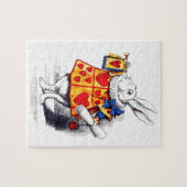 Alice in Wonderland Het witte konijn van Tenniel Legpuzzel (Horizontaal)
