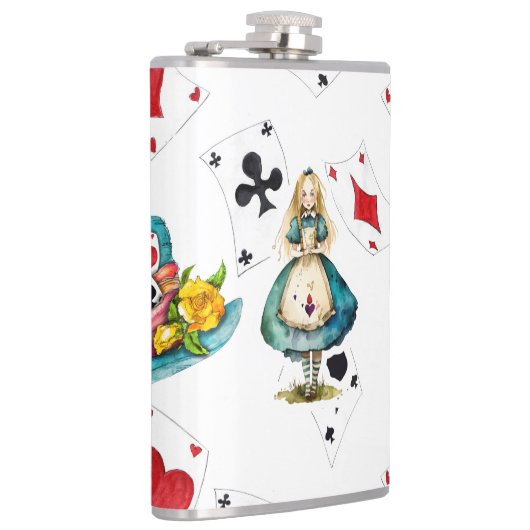 Alice in Wonderland Heupfles (Rechts)