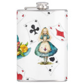 Alice in Wonderland Heupfles (Voorkant)