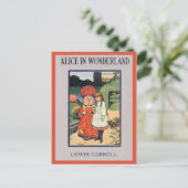 Alice in Wonderland Hoesje Briefkaart (Staand voorkant)