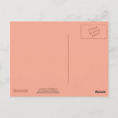 Alice in Wonderland Hoesje Briefkaart (Achterkant)