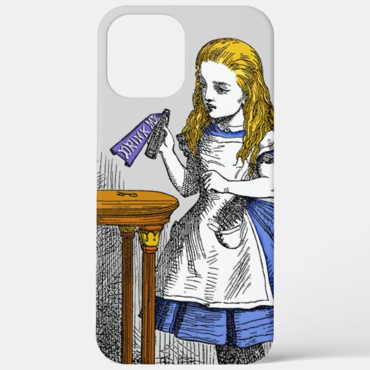 Alice in Wonderland Hoesje-Mate iPhone Case (Achterkant)
