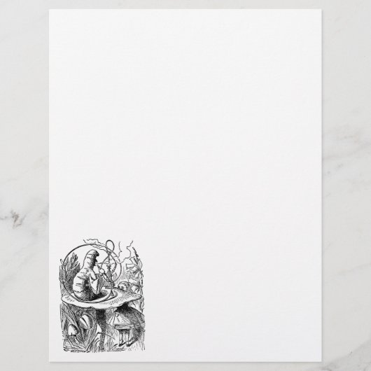 Alice in Wonderland Hookah Caterpijler (Voorkant)