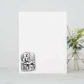 Alice in Wonderland Hookah Caterpijler (Staand voorkant)