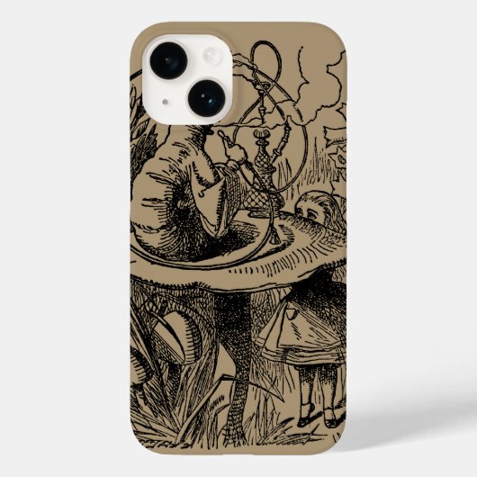 Alice in Wonderland Hookah Caterpijler Case-Mate iPhone Case (Achterkant)