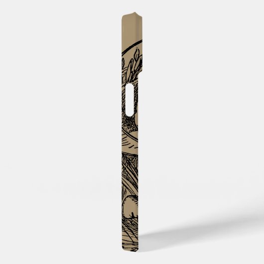 Alice in Wonderland Hookah Caterpijler Case-Mate iPhone Case (Achterkant / Rechts)