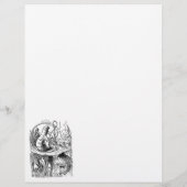  Alice in Wonderland Hookah Caterpijler Flyer (Achterkant)