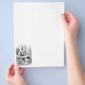  Alice in Wonderland Hookah Caterpijler Flyer (Hand)