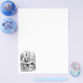  Alice in Wonderland Hookah Caterpijler Flyer (Enkel)