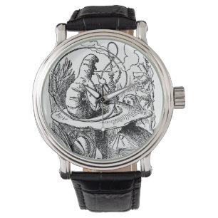 Alice in Wonderland Hookah Caterpijler Horloge