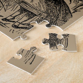 Alice in Wonderland Hookah Caterpijler Legpuzzel (Zijkant)