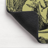 Alice in Wonderland Hookah Caterpijler Muismat (Hoek)