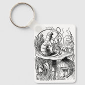  Alice in Wonderland Hookah Caterpijler Sleutelhanger (Voorkant)