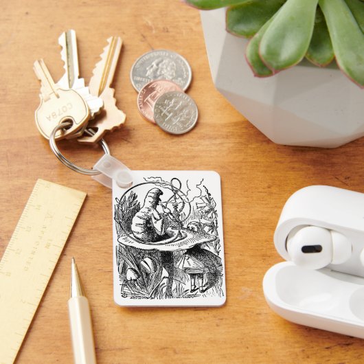  Alice in Wonderland Hookah Caterpijler Sleutelhanger (Bureau)