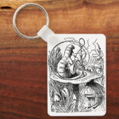  Alice in Wonderland Hookah Caterpijler Sleutelhanger (Voorkant)
