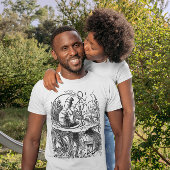  Alice in Wonderland Hookah Caterpijler T-shirt