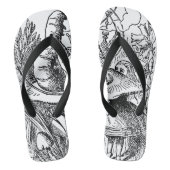  Alice in Wonderland Hookah Caterpijler Teenslippers (Voetbed)