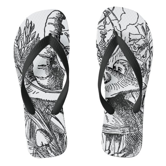  Alice in Wonderland Hookah Caterpijler Teenslippers (Voetbed)