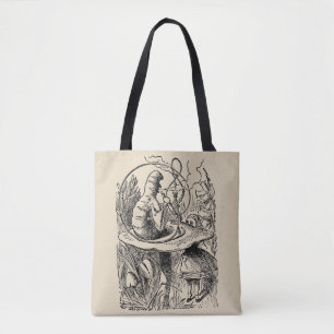  Alice in Wonderland Hookah Caterpijler Tote Bag