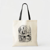 Alice in Wonderland Hookah Caterpijler Tote Bag (Voorkant)