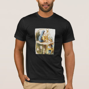 Alice in Wonderland Hookah Roken Caterpillar T-shirt