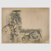 Alice in Wonderland Humpty Dumpty Tissuepapier (Voorkant)