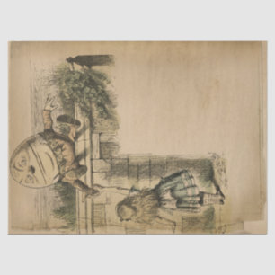 Alice in Wonderland Humpty Dumpty Tissuepapier