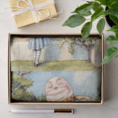  Alice in Wonderland HumptyDumpty Decoupage Tissuepapier (Geschenk)