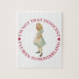 Alice in Wonderland - ik ben niet zo onnocent Legpuzzel