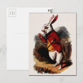  Alice in Wonderland Illustratie Briefkaart (Voorkant / Achterkant)