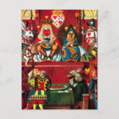 Alice in Wonderland Illustratie Briefkaart (Voorkant)