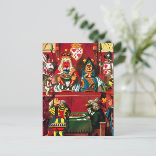  Alice in Wonderland Illustratie Briefkaart