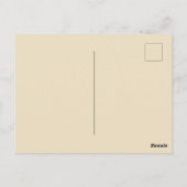  Alice in Wonderland Illustratie  Briefkaart (Achterkant)