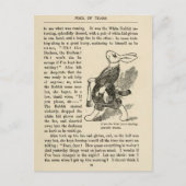  Alice in Wonderland Illustratie  Briefkaart (Voorkant)