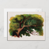 Alice in Wonderland Illustratie Briefkaart (Voorkant / Achterkant)