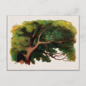 Alice in Wonderland Illustratie Briefkaart (Voorkant)