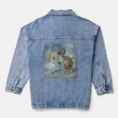 Alice in Wonderland, illustratie Denim Jacket (Achterkant)