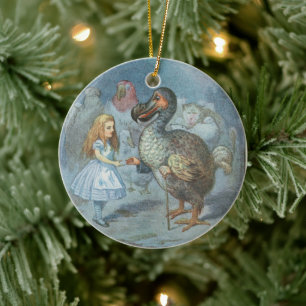  Alice in Wonderland, illustratie Keramisch Ornament