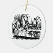 Alice in Wonderland Illustratie Mad Hatter Keramisch Ornament (Links)