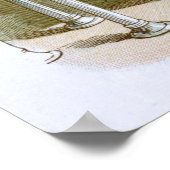  Alice in Wonderland Illustratie Poster (Hoek)