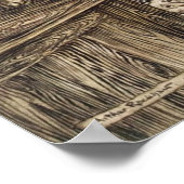 Alice in Wonderland Illustratie Poster (Hoek)