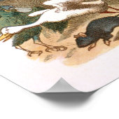  Alice in Wonderland Illustratie Poster (Hoek)