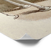  Alice in Wonderland Illustratie Poster (Hoek)